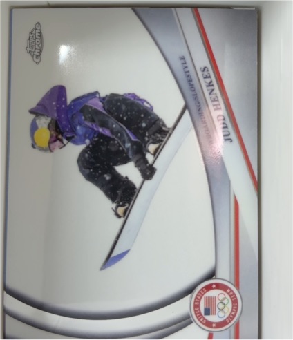 2026 Topps Chrome U.S. Winter Olympics #14 Judd Henkes — front