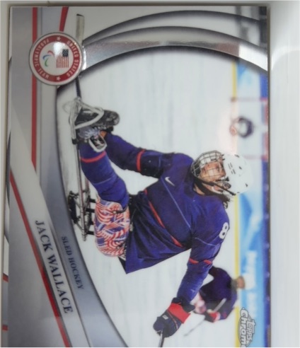 2026 Topps Chrome Winter Olympics #46 Jack Wallace — front