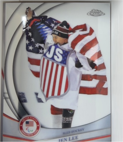 2026 Topps Chrome Winter Olympics #75 Jen Lee — front