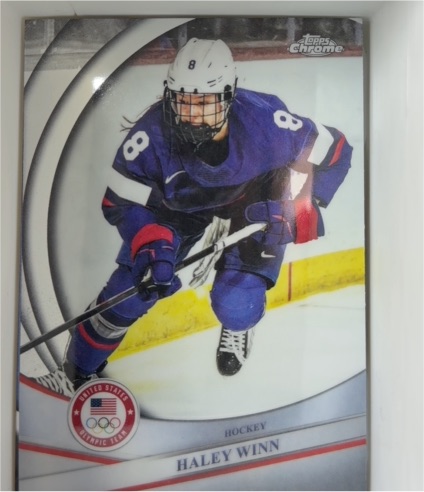 2026 Topps Chrome U.S. Winter Olympics #89 Haley Winn — front