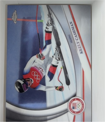 2026 Topps Chrome U.S. Winter Olympic #63 Keely Cashman — front