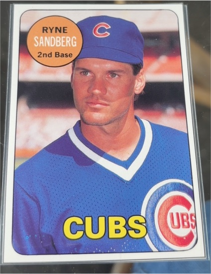 1990 Baseball Cards Magazine #28 Ryne Sandberg — front