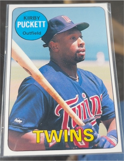 1990 Baseball Card Magazine #38 Kirby Puckett — front