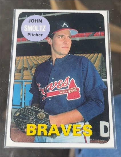 1990 Baseball Cards Magazine #BC9 John Smoltz — front