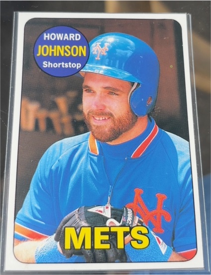 1990 Baseball Cards Magazine #22 Howard Johnson — front