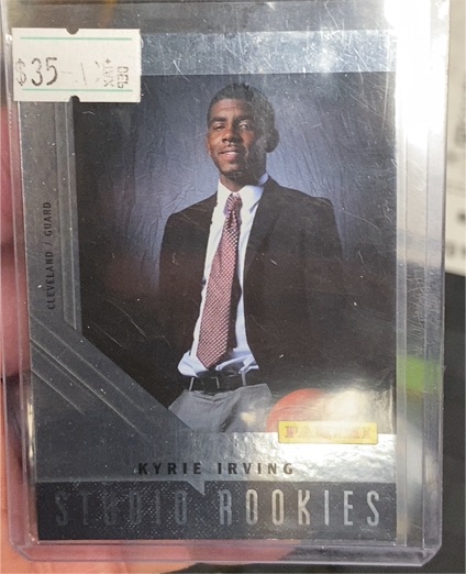 2011 Panini Studio Rookies #VIP5 Kyrie Irving — front