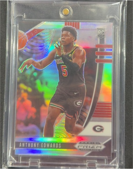 2020-21 Panini Prizm Draft Picks #41 Anthony Edwards — front