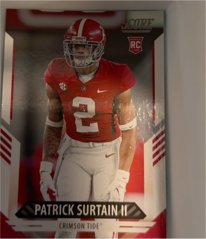 2021 Panini Score #340 Patrick Surtain II — front