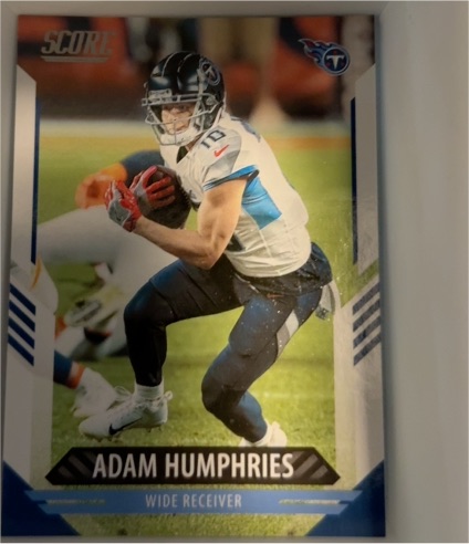 2021 Panini Score #291 Adam Humphries — front