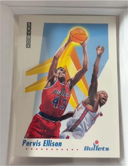 1991-92 Skybox #289 Pervis Ellison — front