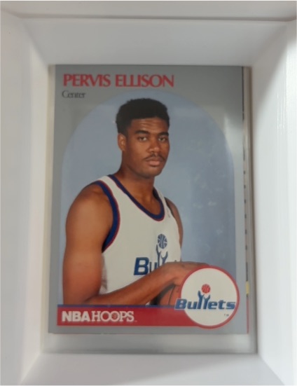 1990-91 NBA Hoops #438 Pervis Ellison — front