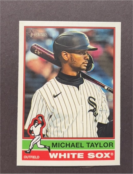 2025 Topps Heritage High Number #669 Michael Taylor — front