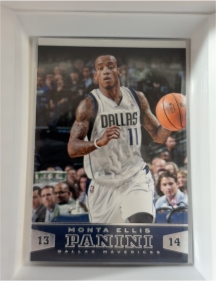 2013-14 Panini #62 Monta Ellis Dallas Mavericks — front