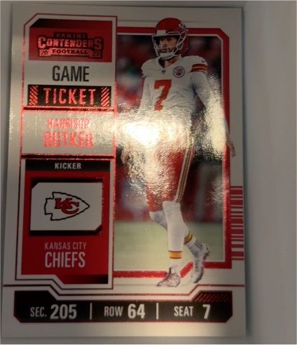 2023 Panini Contenders #49 Harrison Butker — front