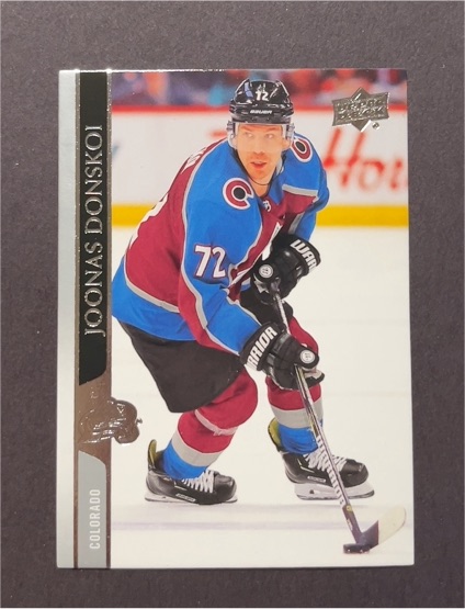 2020-21 Upper Deck #46 Joonas Donskoi — front