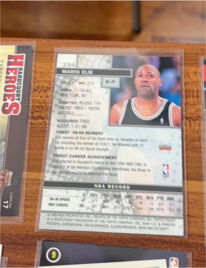 1999-00 Upper Deck #108 Mario Elie — front