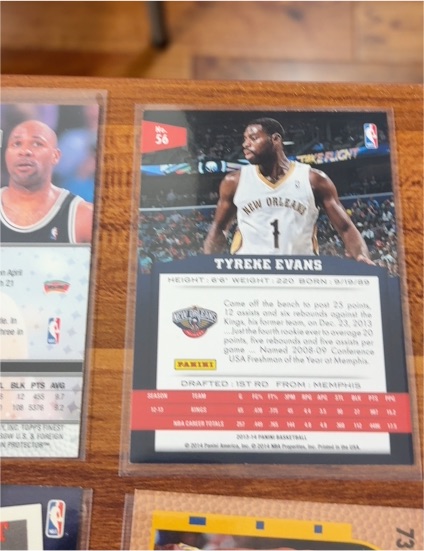 2013-14 Panini #56 Tyreke Evans — front