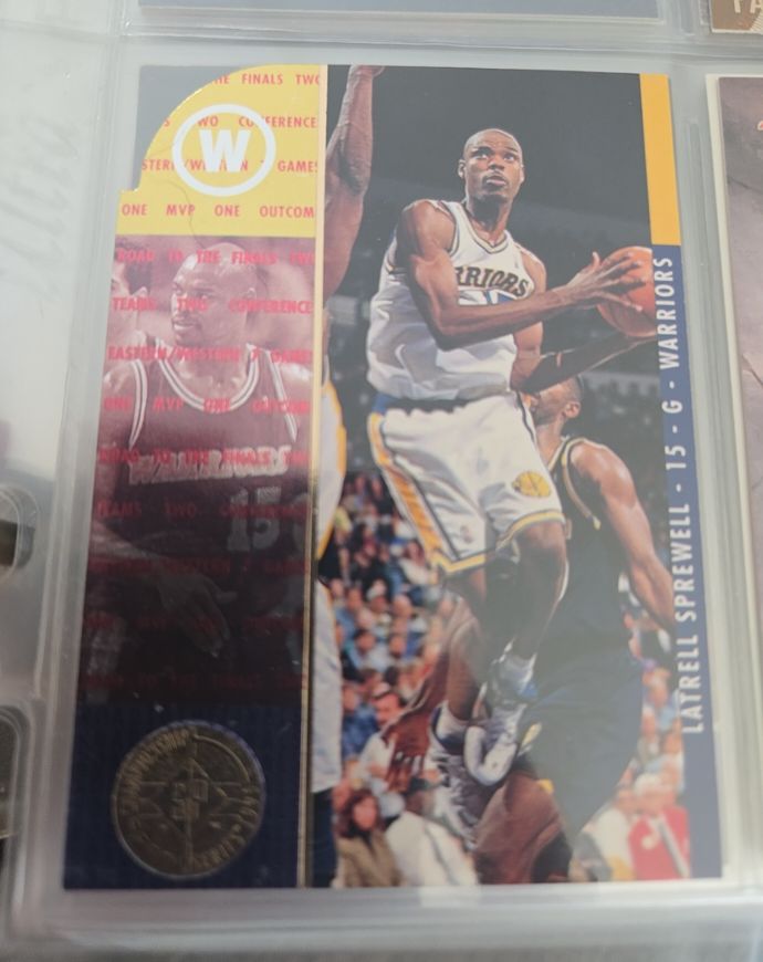 1994-95 SP Championship Series #9 Latrell Sprewell — front