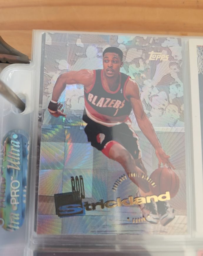 1995-96 Topps Power Boosters #288 Rod Strickland — front