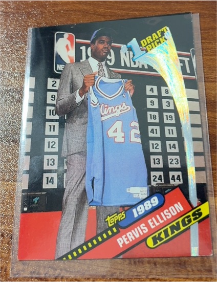 1989 Topps #9 Pervis Ellison — front