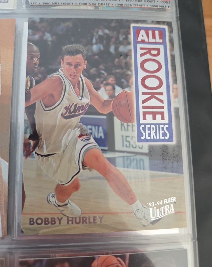 1993-94 Fleer Ultra #6 Bobby Hurley All-Rookie Series — front