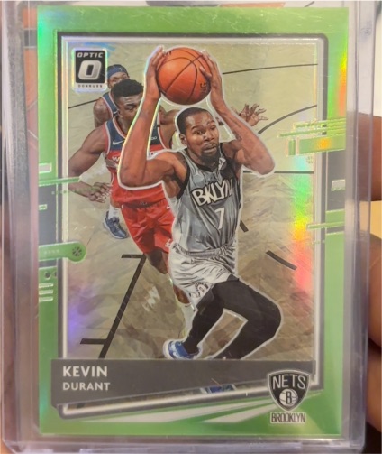 2020-21 Panini Donruss Optic #136 Kevin Durant — front