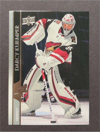 2020-21 Upper Deck #12 Darcy Kuemper — front