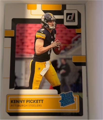 2022 Panini Donruss #301 Kenny Pickett Rated Rookie — front