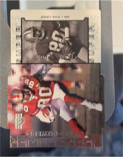 1998 Upper Deck Super Powers #S2 Jerry Rice — front