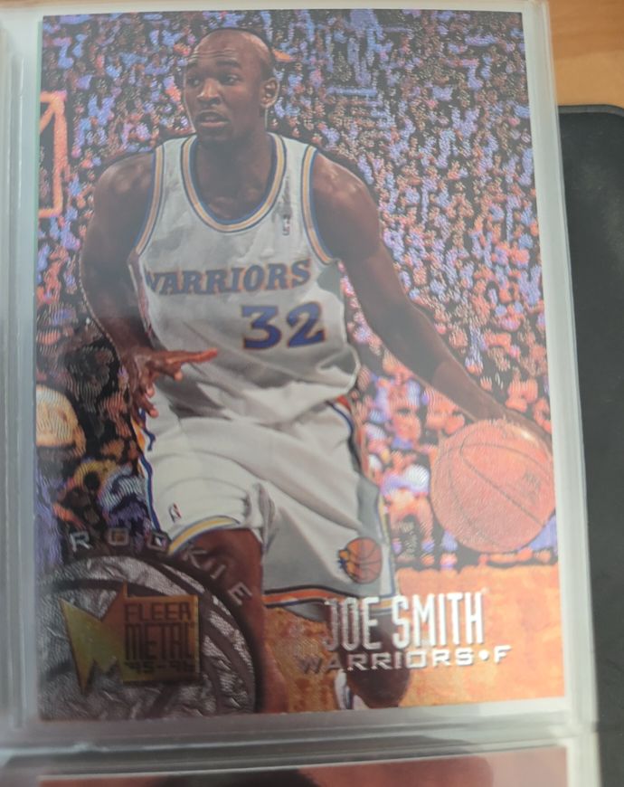 1995-96 Fleer Metal #150 Joe Smith — front