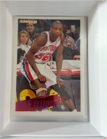 1994-95 Fleer #66 Sean Elliott — front