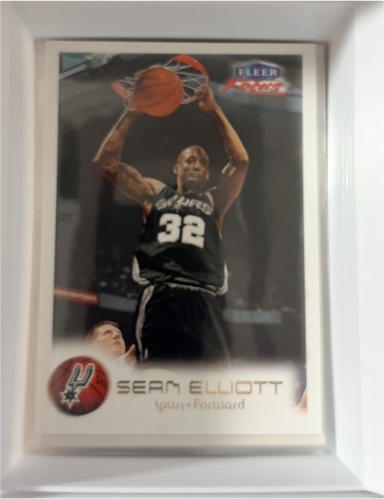 1999-00 Fleer Focus #7 Sean Elliott — front