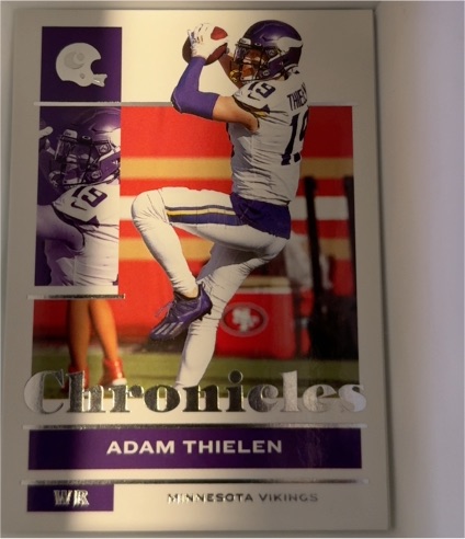 2021 Panini Chronicles #53 Adam Thielen — front