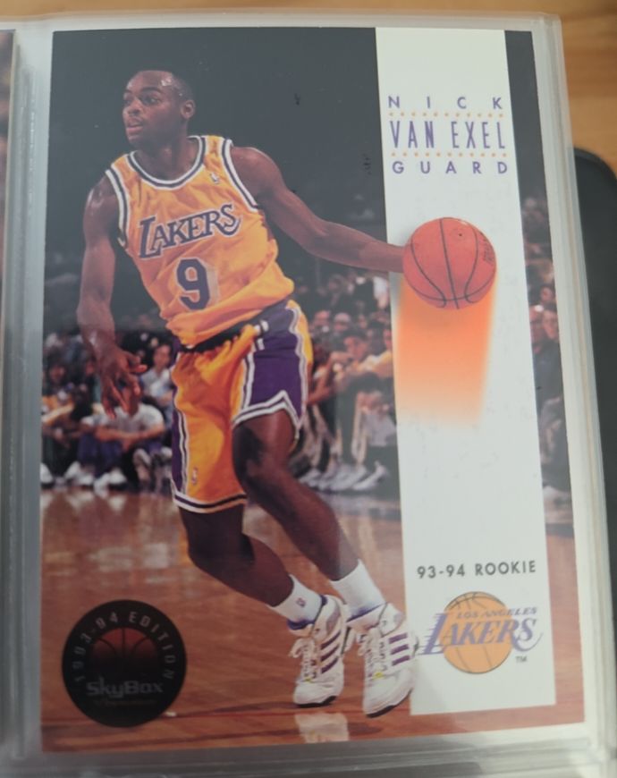 1993-94 SkyBox Premium #241 Nick Van Exel Rookie — front