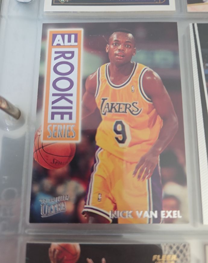 1993-94 Fleer Ultra All Rookie Series #14 Nick Van Exel — front