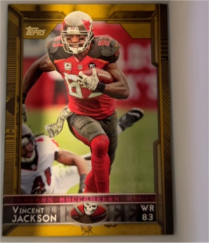 2015 Topps #204 Vincent Jackson — front