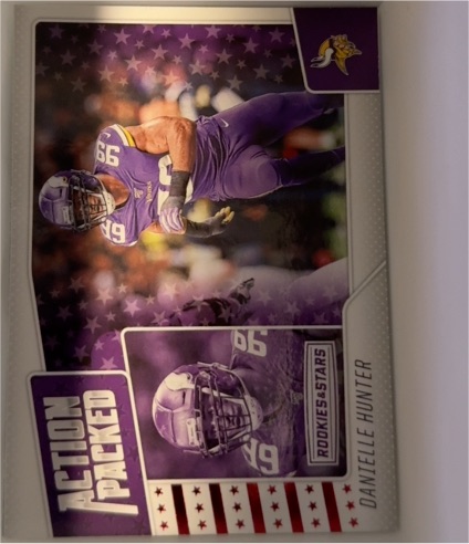 2020 Panini Rookies & Stars Action Packed #3 Danielle Hunter — front