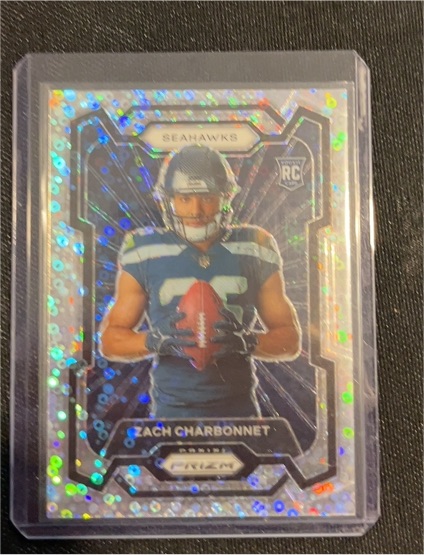 2023 Panini Prizm #392 Zach Charbonnet — front