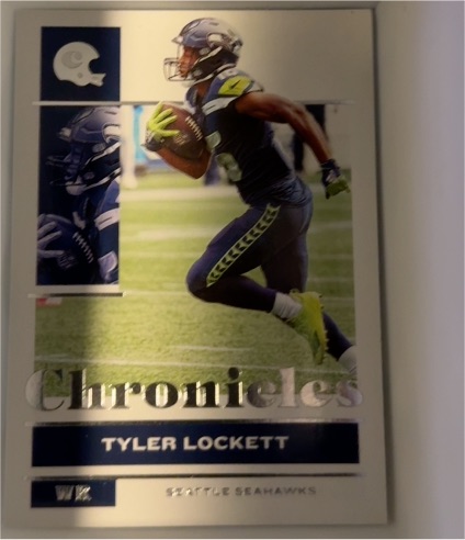 2021 Panini Chronicles #85 Tyler Lockett — front