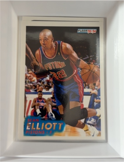 1993-94 Fleer #281 Sean Elliott — front