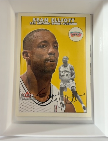 2000-01 Fleer Tradition #31 Sean Elliott — front