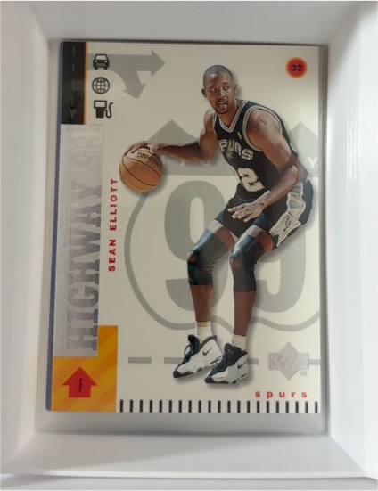 1998-99 Upper Deck #308 Sean Elliott Highway 99 — front