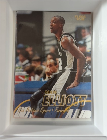 1997 Fleer #133 Sean Elliott — front