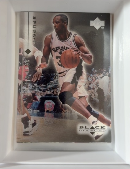 1998-99 Upper Deck Black Diamond #78 Sean Elliott — front