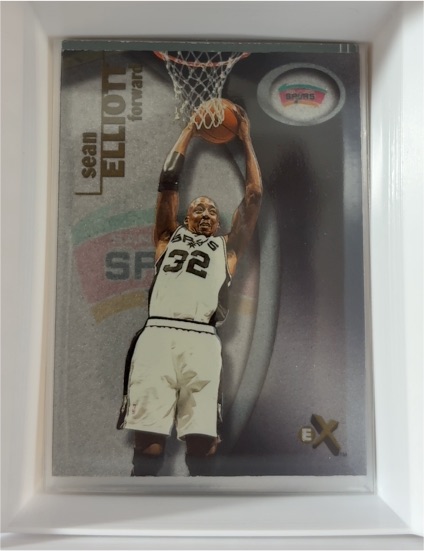 1997-98 Skybox E-X 2001 #36 Sean Elliott — front