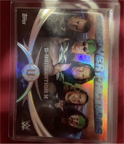 2025 Topps Universe WWE D-Generation X Forever Factions #FFA-1 — front