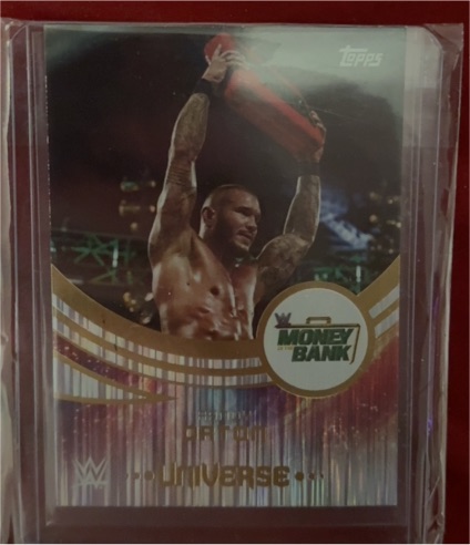 2025 Topps WWE Universe #259 Randy Orton Money in the Bank — front