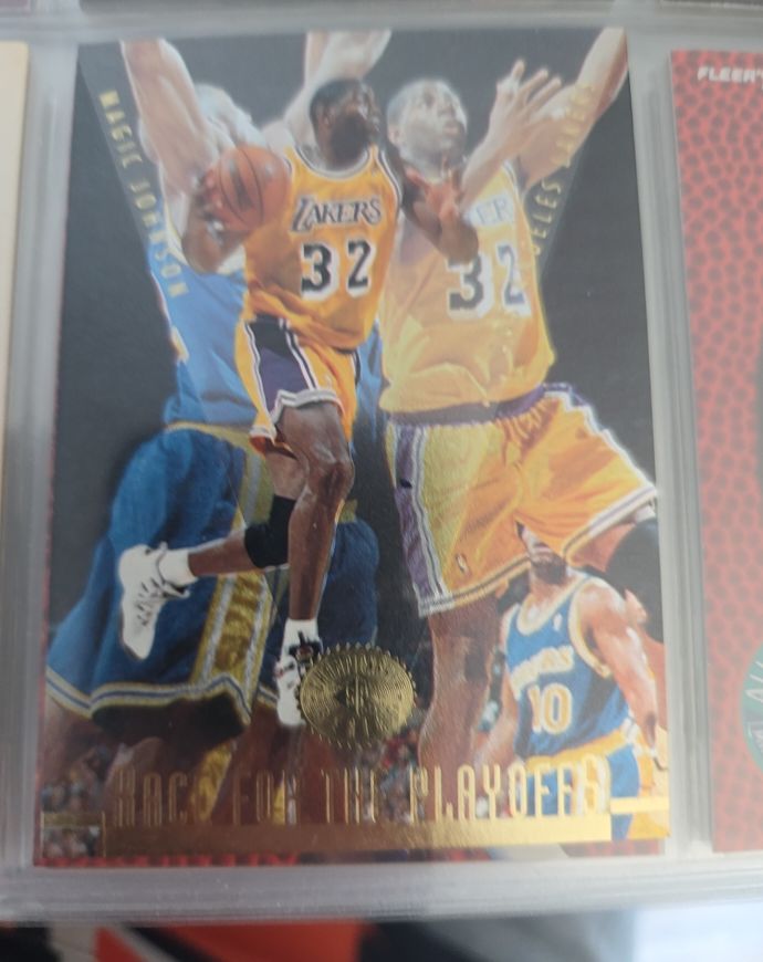 1995-96 SP Championship Series #130 Magic Johnson — front