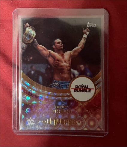 2025 Topps Universe WWE #208 Randy Orton Royal Rumble — front