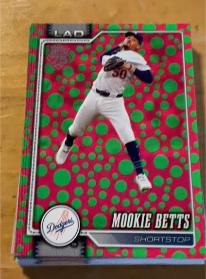 2026 Topps Series 1 Holiday #41 Mookie Betts — front